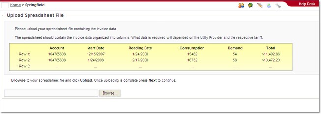 Use the upload wizard to bring in spreadsheet batches, with full data verification and reporting.
